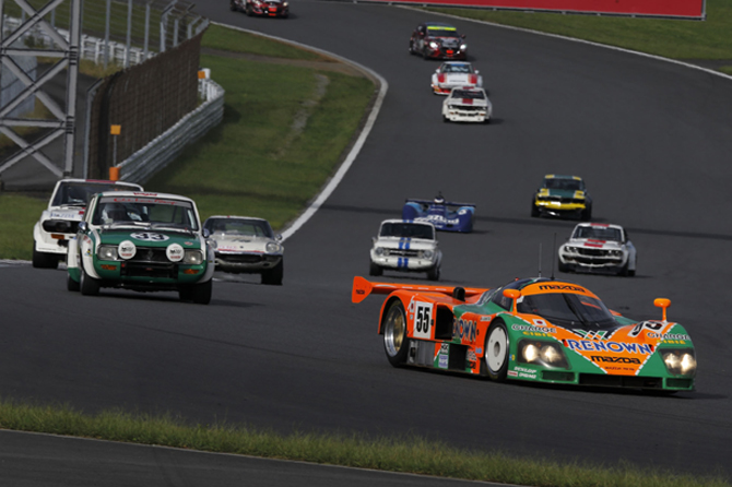 マツダ 787B 55号車・歴代レースカー