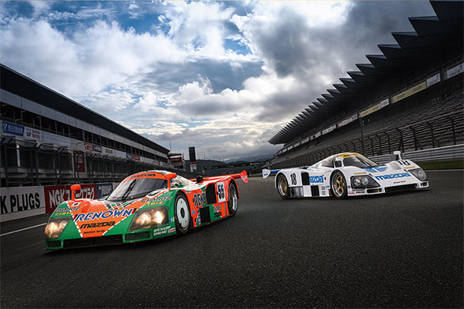 マツダ 787B 55号車・18号車