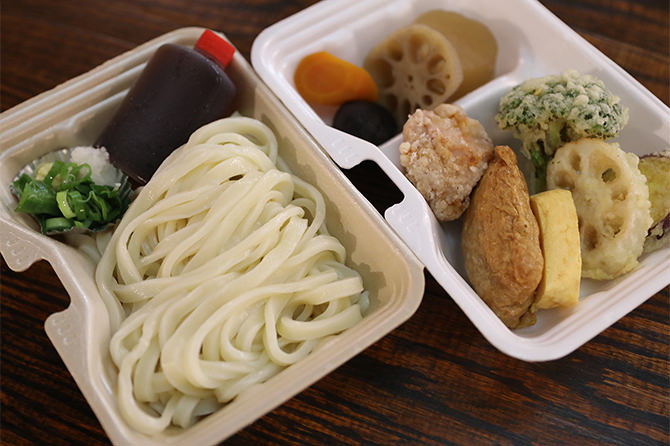 当日のメニュー