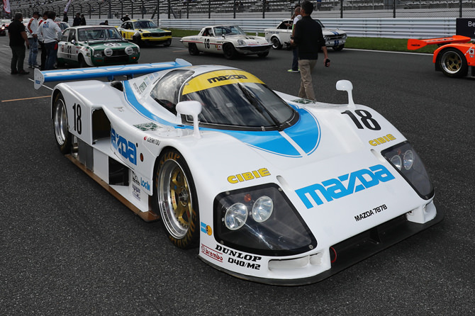 マツダ 787B 18号車 1991年 ル・マン24時間レース総合6位⼊賞車 （オーナー：Collections K）